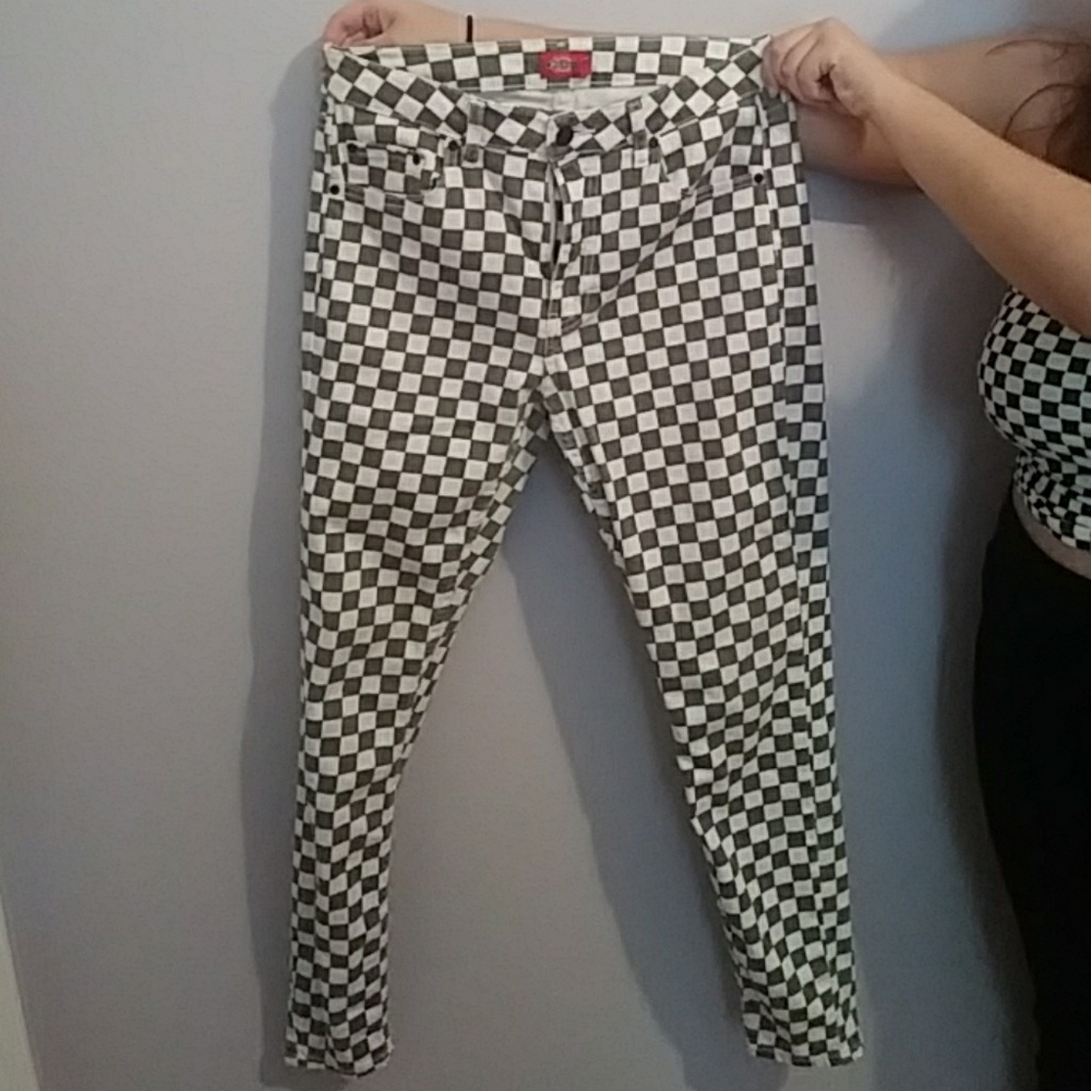 Checkered Dickies Pants